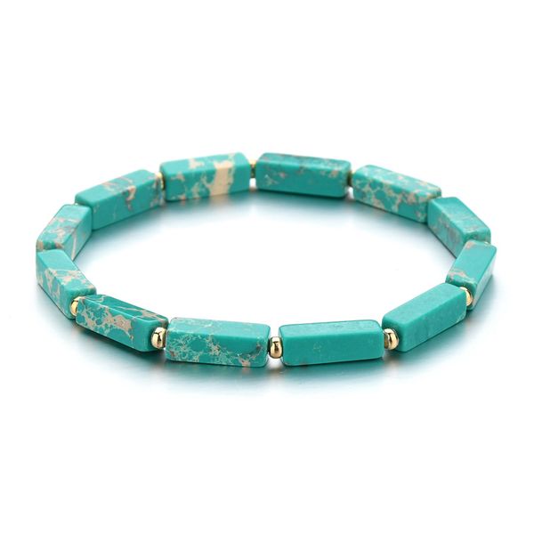 

fashion colorful love natural stone designer beaded bracelet personality men and women wild bracelets bangles jewelry gifts, Black