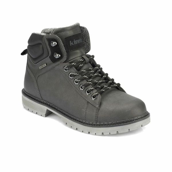 

flo adrian gray men boots kinetix, Black