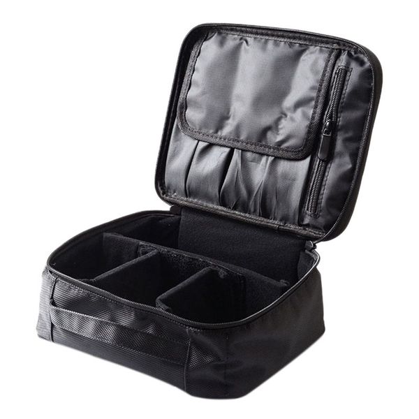 

absf женщины косметичка travel cosmetic organizer молния портативный макияж сумка дизайнеры сумка макияж сумки черный