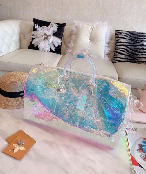 

European cla ic luxury tyle handbag colorful letter decorati female travelling bag de igner luggage bag