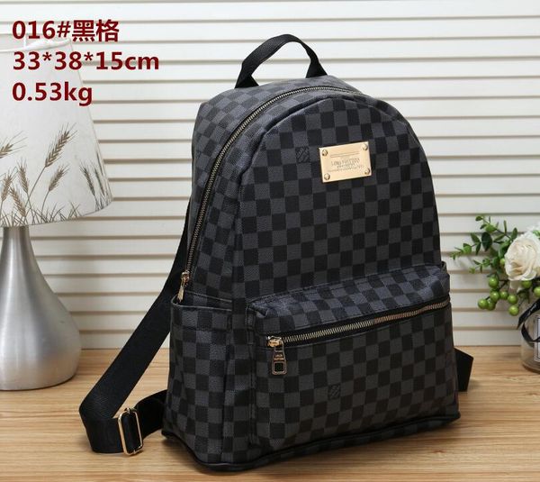 

новые рюкзаки Louis Vuitton LV fashion print дизайнерские европейские и американские ретро рюкзаки путешествия пригородные сумки для отдыха