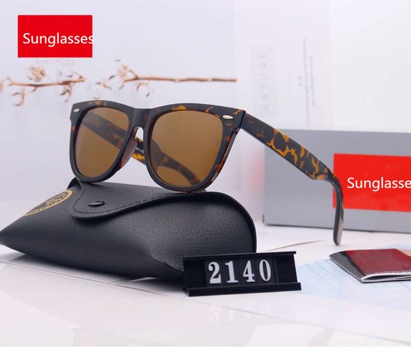 

designer sunglasses for man brand mens sunglasses glasses uv400 2140 5 colors option with box, White;black