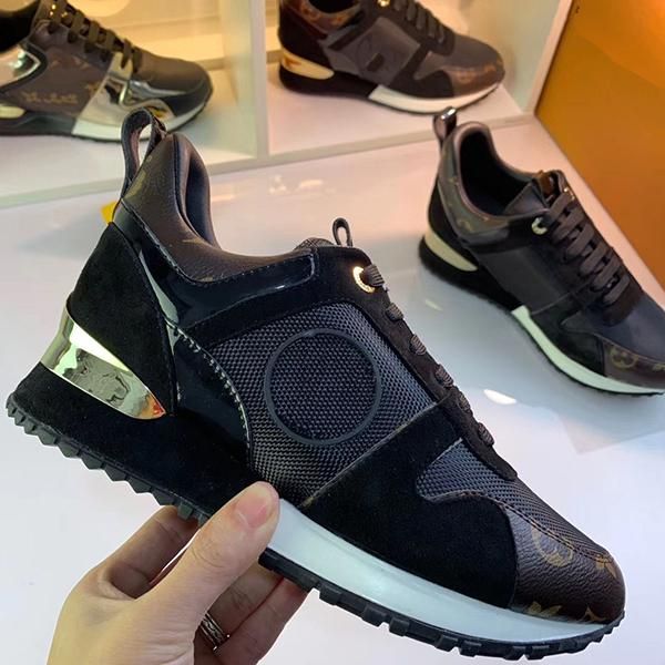 

men women designer sneakers shoes luxury leather casual shoes mesh up fashion mixed color shoes sneaker on sale, Black