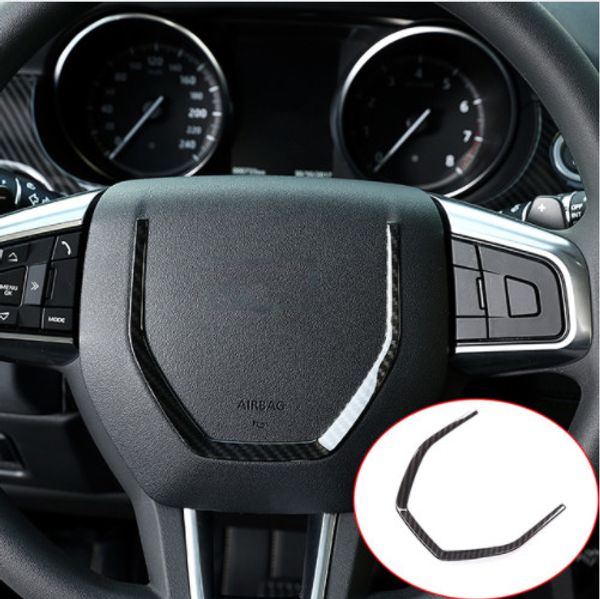 2019 Carbon Fiber For Land Rover Discovery Sport 2015 17 Car Styling Luxury Interior Accessory Steering Wheel Decoration Strips Trim From Libingzhu