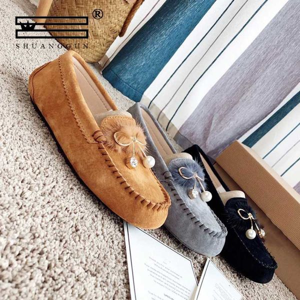 

women flats 2019 single oxford shoes fall women shoes flats leather mom solid color casual loafers woman tenis feminino, Black