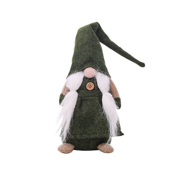 

7 inches handmade christmas gnome swedish figurines holiday decoration gifts faceless doll cute funny christmas tree decorations