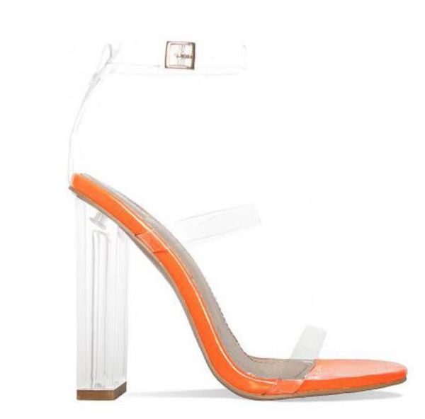 clear birkenstock style sandals