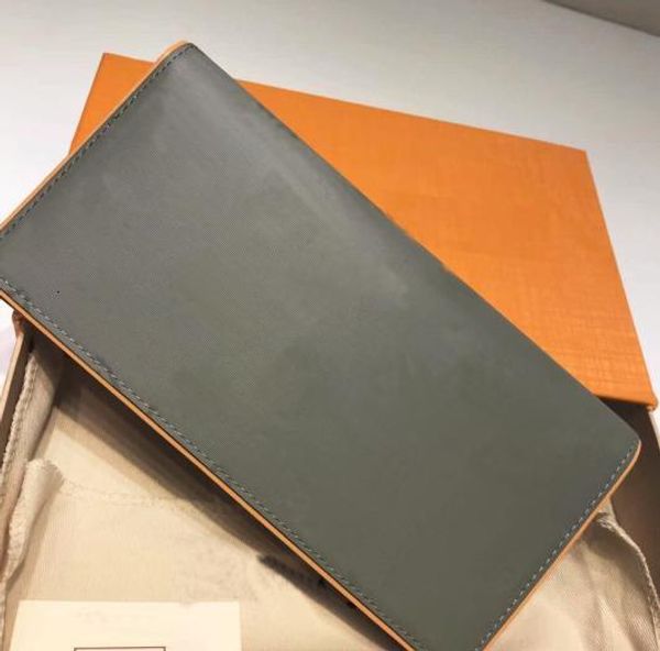 

women wallet ladies 2019 wallet coin bag with box dust bag can be inserted card dhm1998 wallet long gray, Red;black