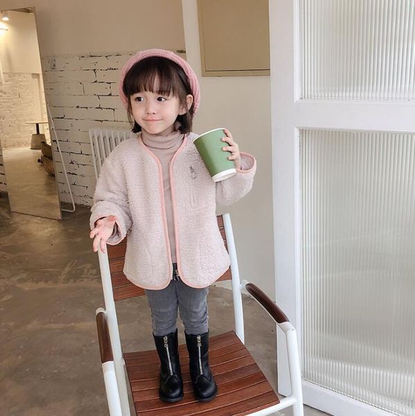 

2019 новое прибытие девушки ватки пальто зимы полный рукав моды девочек куртка 2-7 лет pq152, Blue;gray