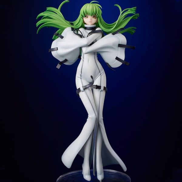 

code geass япония аниме фигурку code geass лелуш восстания c.c. 23см рис игрушка рождественский подарок для детей дети t200304