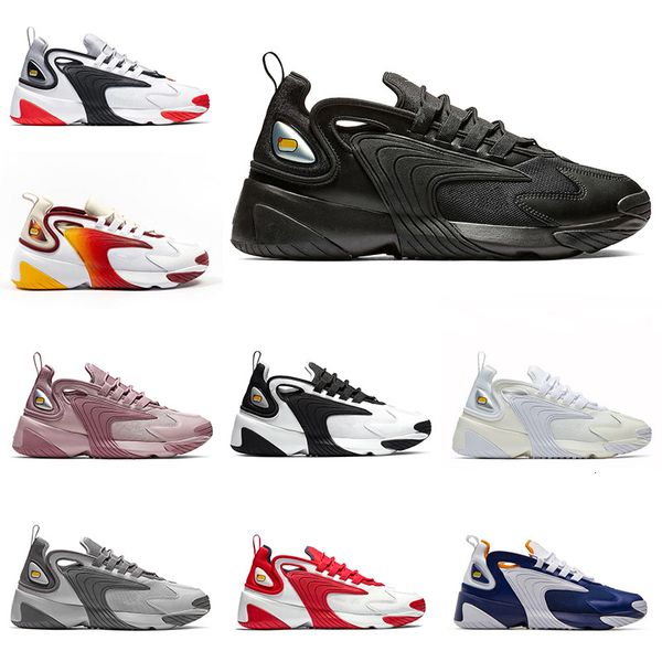 

wholesale purple creamy white triple black m2k tekno zoom 2k running shoes for men women royal blue sport sneakers outdoor trainer 36-45