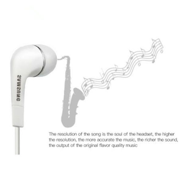 

wired headphones for samsung s10 s10e s10p white earphones with built-in microphone 3.5mm in-ear jack