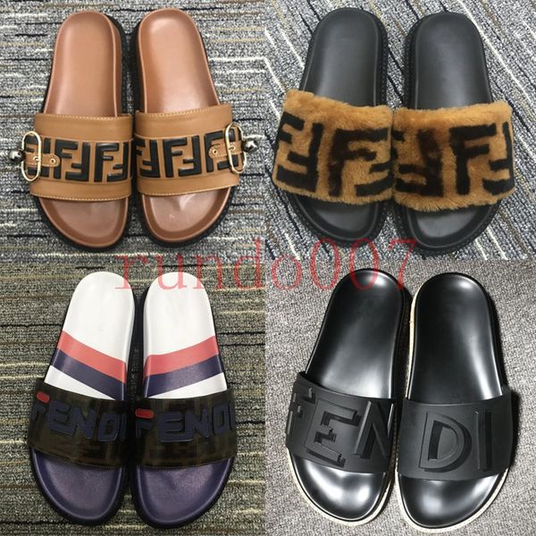 

2019 дизайнерские летние домашние тапочки женские FD chaussures цвета, соответствующие б
