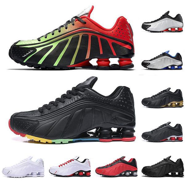 

Golden Rainbow Cushion Sole Shox R4 Men Designer Shoes Chaussures R4 Basketball Shoes Zapatillas Hombre Nz Man Sport Trainers Size 40-46