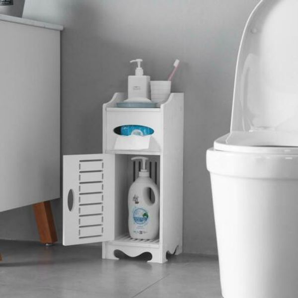 

деревянный пол ванной комнаты шкаф для хранения шкаф полка организатор свободно стоящий