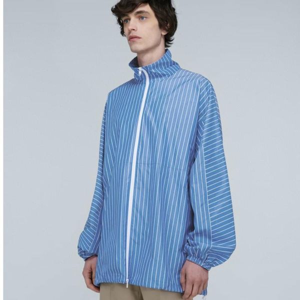 

20ss andys european style jacket small embroidery logo jackets loose windbreaker fashion outerwear oversized men women jacket hfwpjk172, Black;brown