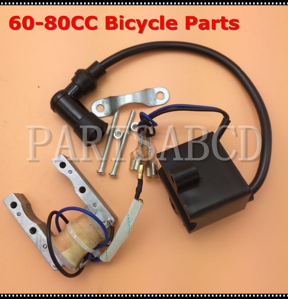 

magneto stator ignition coil cdi 49cc 66cc 80cc 2 stroke engine motor motorized bicycle