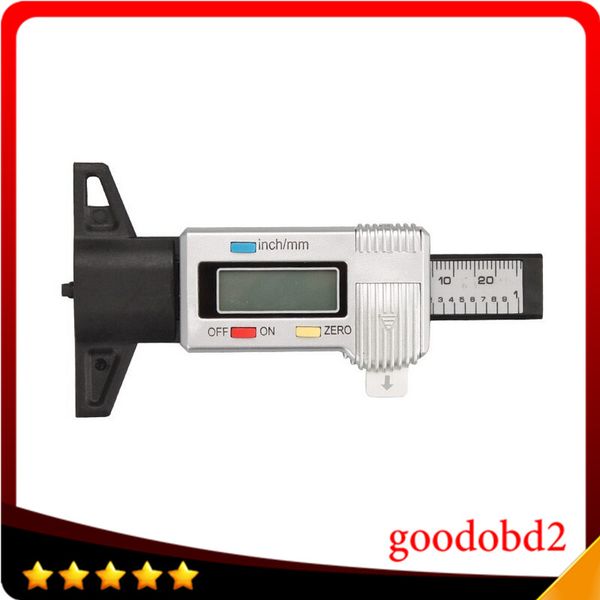 

digital tyre tread depth brake pad break gauge caliper 0~25mm