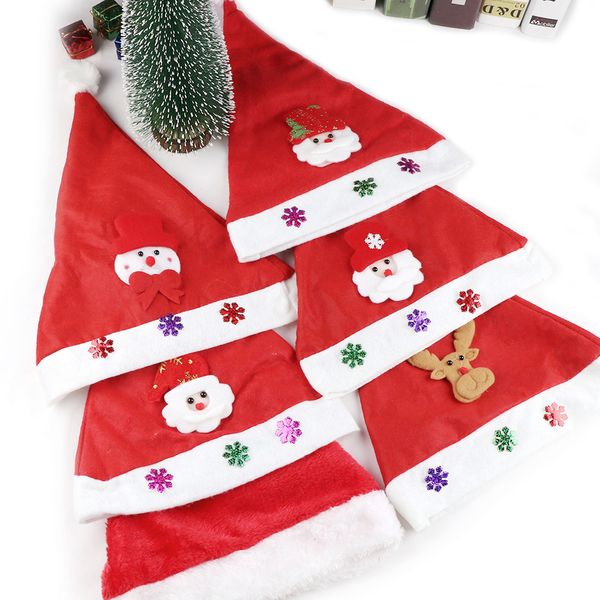 

christmas ornaments decoration christmas hats santa hats children women men boys girls cap for party