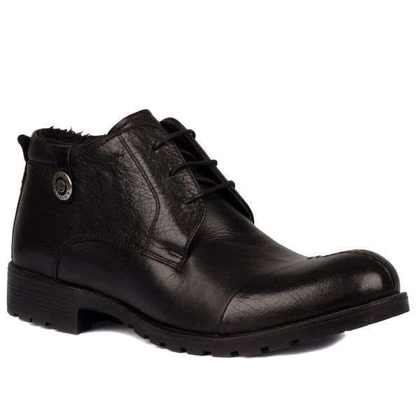 

sail-lakers men leather boots, Black