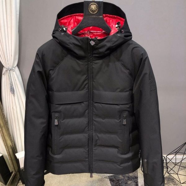 

2020 new good quality men designer down jacket casual down jacket down coats mens outdoor warm feather winter coat outwear jackets, Black