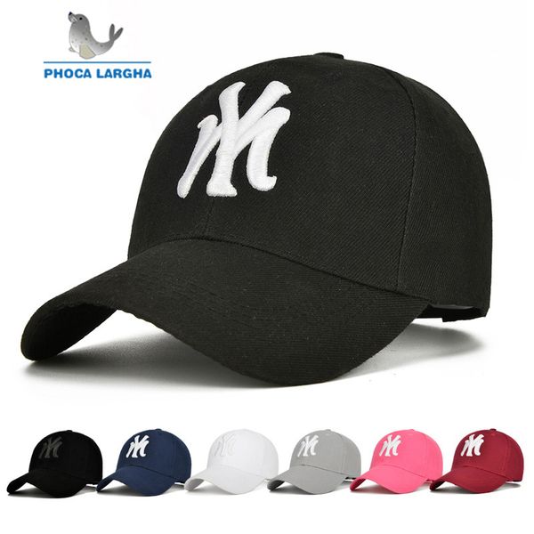 

new baseball cap new cotton outdoor hat ny embroidery snapback fashion sports hats for men & women hockey adjustable caps, Blue;gray
