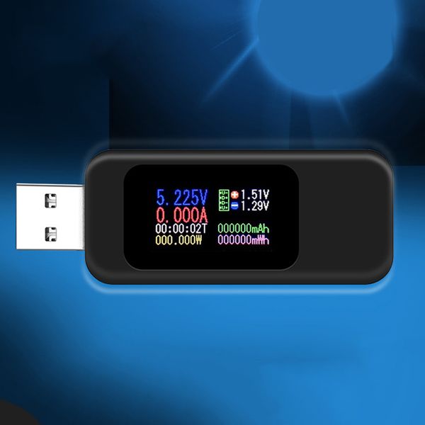 

usb colorful lcd monitor voltage current charger power meter ammeter