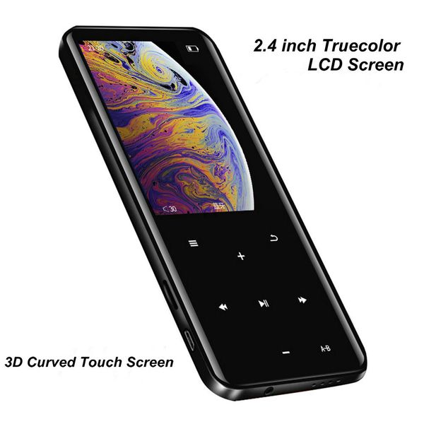 

mp3 hifi player bluetooth speaker touch screen fm radio e-book sport music player portable metal walkman digital voice recorder