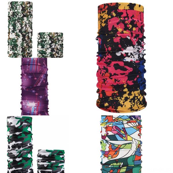 

oteim winter summer cycling balaclava face fishing bandana running scarf headwear bicycle ride sports mask mask cover magic scarf, Black