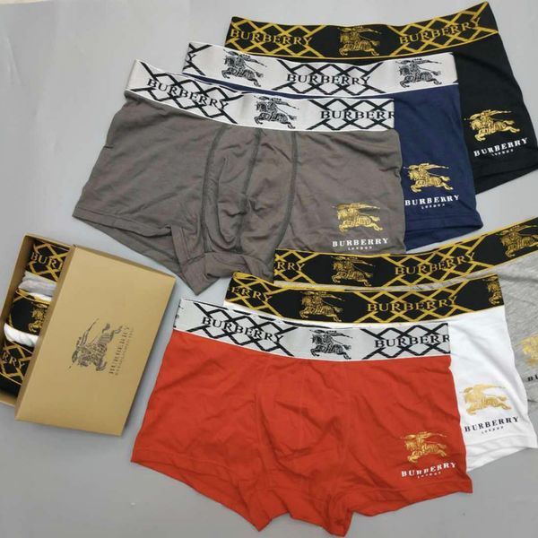 

мужские трусы бренд письма bb боксеры мода knighthorse pattern нижнее белье дышащий сплошной цвет пижамы 6 стилей, Black;white