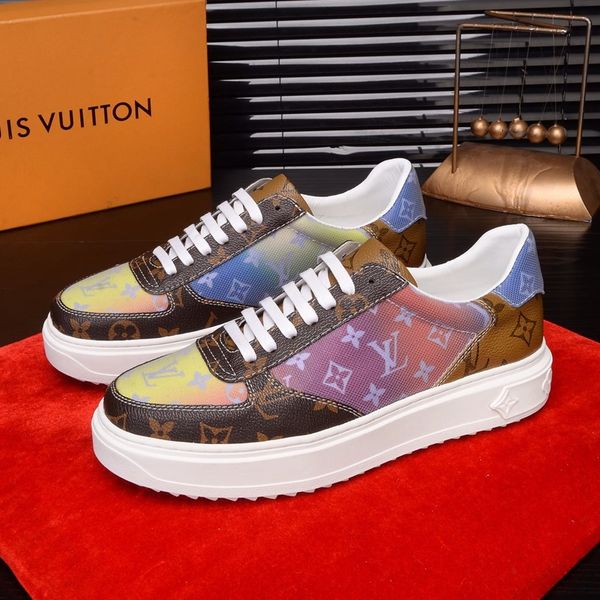 

air-b4 french brand mens luxuries shoes with calfskin leather sneaker casual shoes fashion booties basketball shoes with box ing, Black