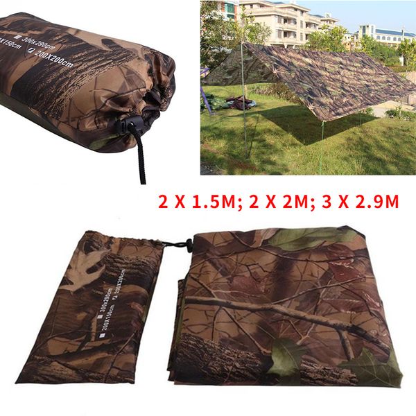 

canopy awning rodless tent polyester anti uv sun shelters camping summer garden explore picnic hiking beach travel outdoor