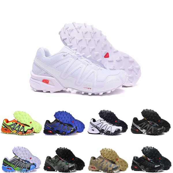 

дизайнер кроссовки speed ​​cross 3 cs кроссовки белый синий черный speedcross открытый туризм тапки горячие продажи спортивное размер обуви