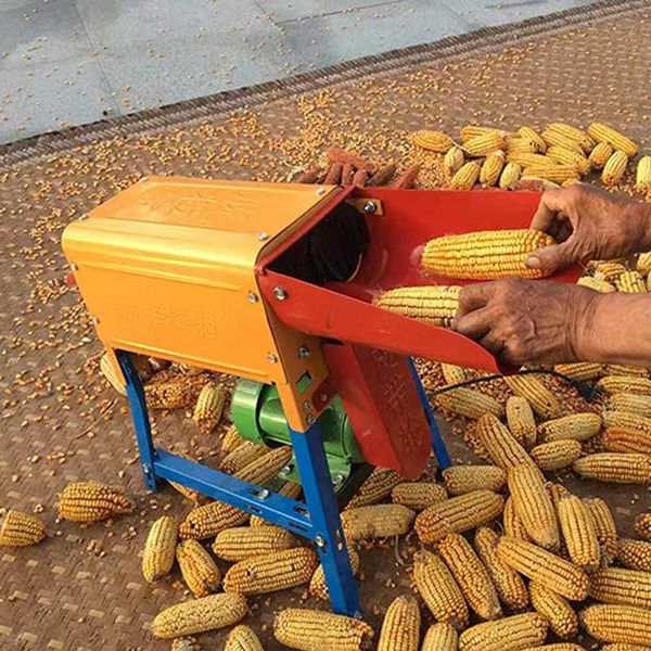 

farm electric corn sheller machine new stainless steel fresh corn sheller machine processing