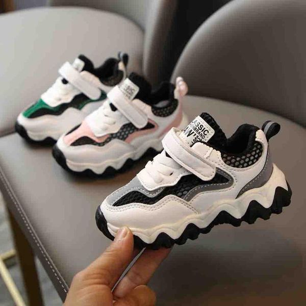 

2020 children shoes boys sneakers girls sport shoes child leisure trainers casual breathable kids running basketball, Black;red