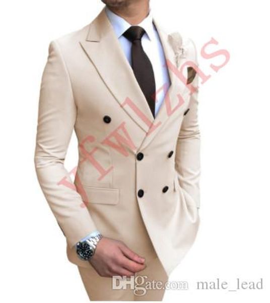 

handsome groomsmen peak lapel groom tuxedos mens wedding dress man jacket blazer prom dinner 2 piece suit(jacket+pants+tie) 402, Black;gray