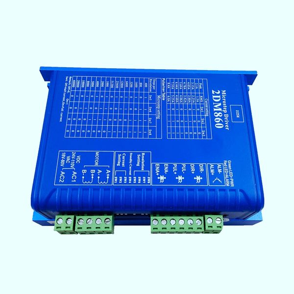 

2dm860 digital шагового драйвер шагового двигателя 86 привод напряжение ac30-80v