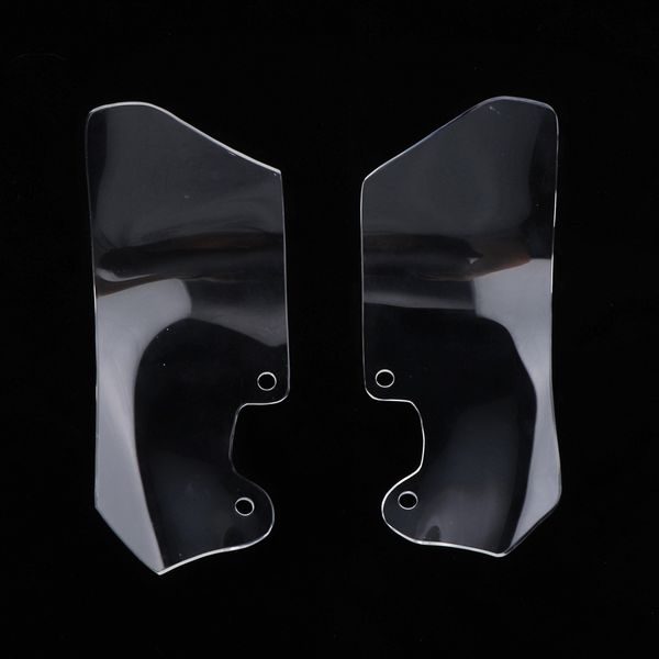 

motorcycle left right side wind deflector windscreen spoiler shield for bmw r1200gs, clear