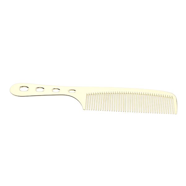 

lightweight space aluminum antistatic haircutting styling hairdressing barber comb, 8.5 inches, Silver