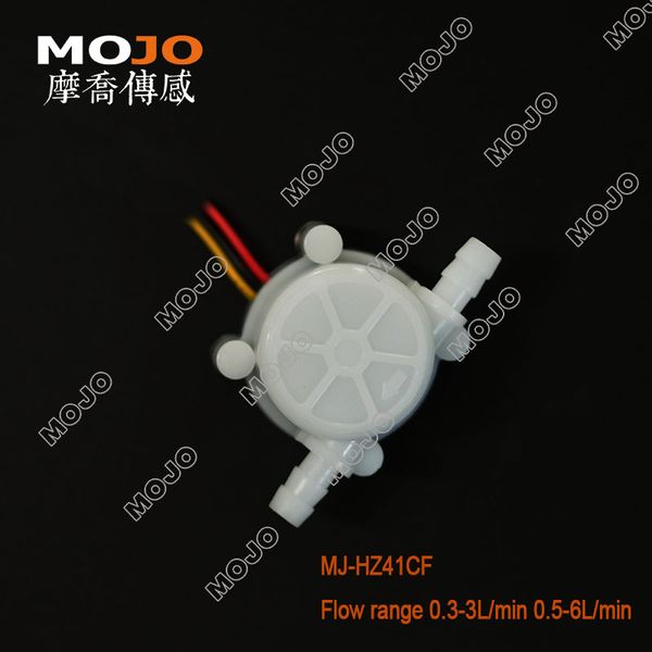 

2019 mj-hz41cf (5 pieces) 0.3-3, 0.5-6l/min 6mm pom material hall flow sensor water flow sensor
