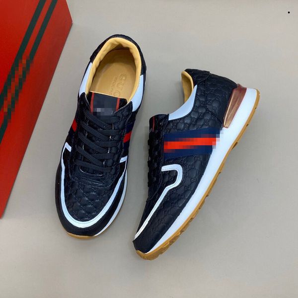 

white famous designer shoes for men designer sneakers genuine leather women luxury casual shoes with vlogo backnet g, Black