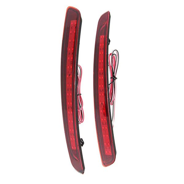 

led rear bumper reflector brake light for mondeo fusion 4 2011 2012 2013 warning light car styling