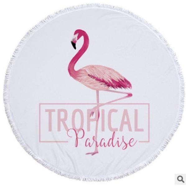 

flamingo beach towel tassel beach blankets wall hanging tapestry printed women shawl picnic rugs yoga mat 33 styles yyw2748