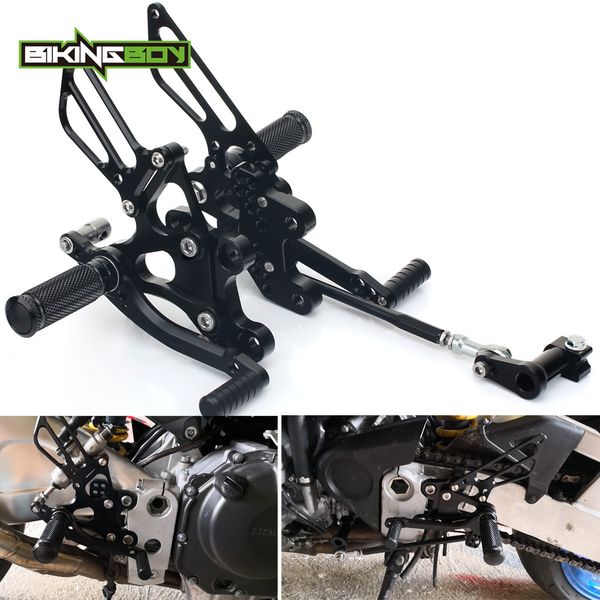 

bikingboy rearsets foot pegs footrests rear sets for cbr929rr cbr954rr fireblade 2000 2001 2002 2003 cbr 929 954 rr pedal