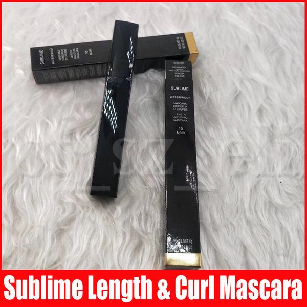 

eye makeup mascara sublime waterproof cool black thick eyes mascara 6g length and curl long-lasting mascara