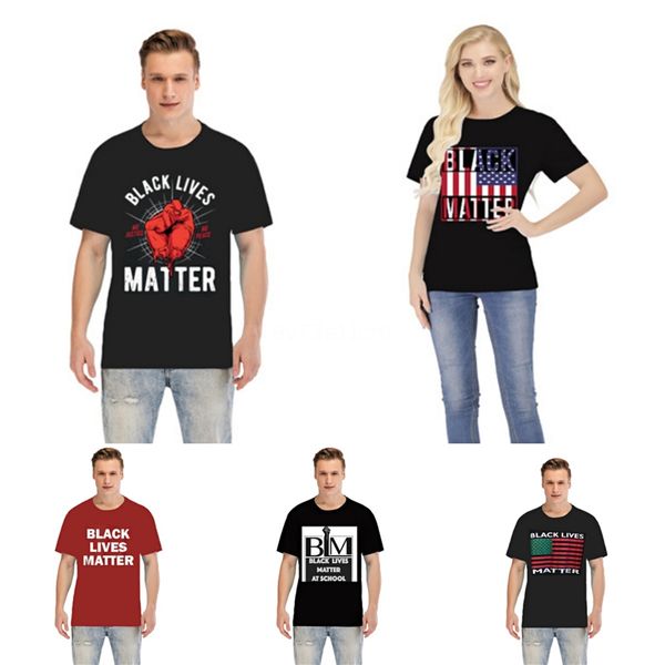 

black lives matter2020 new fashion men tshirts designer letter print t shirt casual o neck woman summer short sleeve street style #61142, Gray;blue