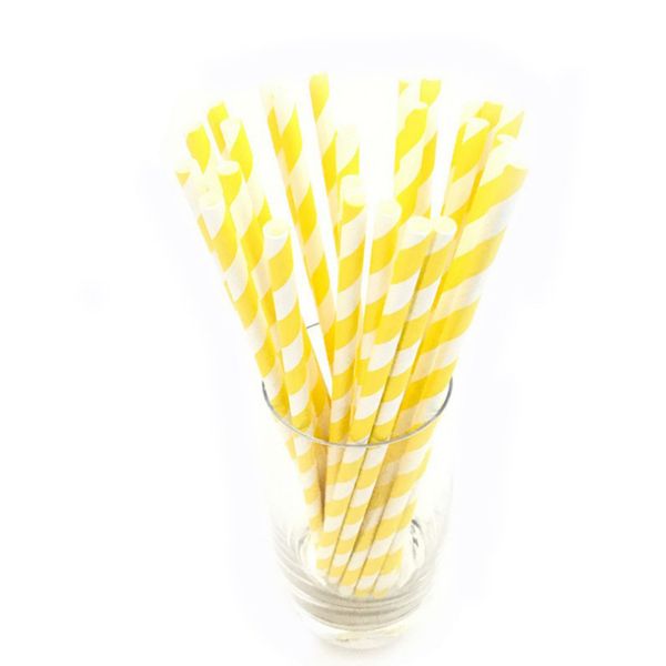

25pcs disposable color green stripe illustration drinking straws home bar party cocktail drink for wedding party prom straw