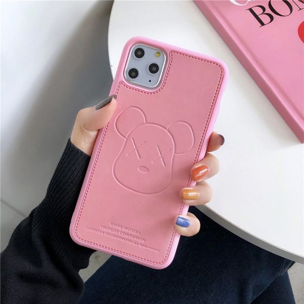 

new luxury designer cute cartoon sesame street pu leather phone case for apple iphone 7 8 6 s plus 11 pro max x xs xr back cover