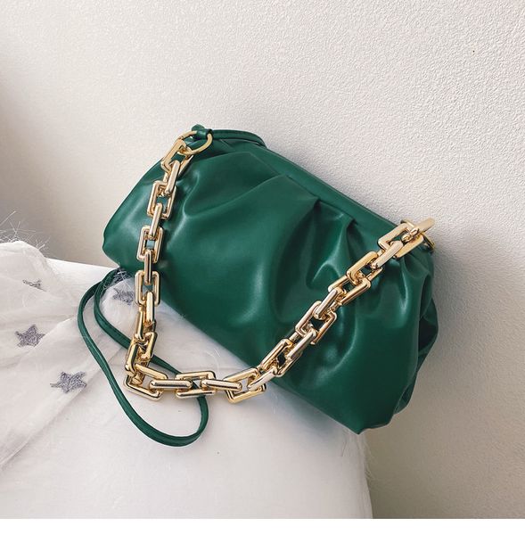 

handbags women bags luxury dumplings package solid color fashion trend shoulder crossbody bag and purse 2020 new