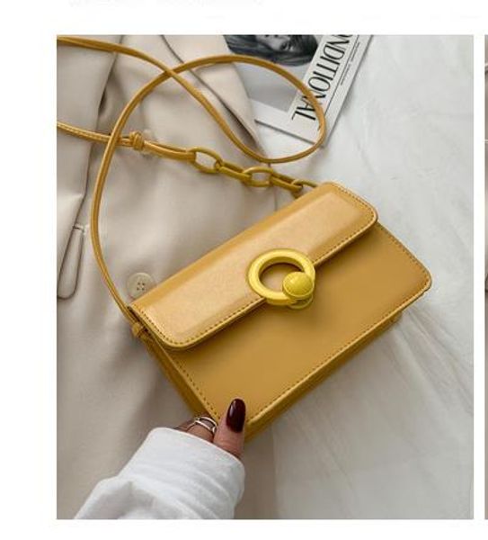 

small fresh bag female 2020 newset wave simple simple wild foreign one-shoulder messenger small square bag